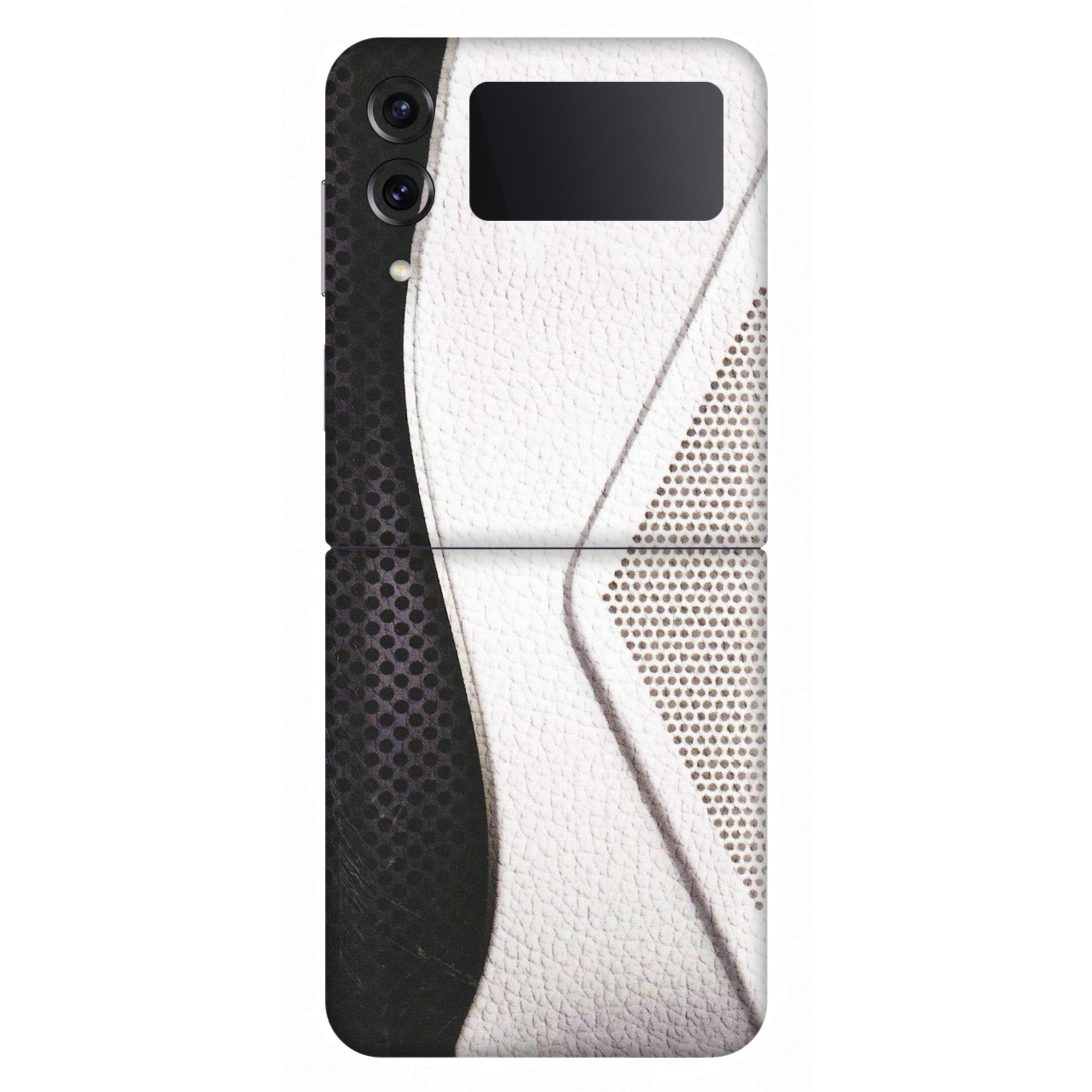 Samsung M/F/Note/Flip and C Phone Skins (All Models) - Black And White Iconic Convoy - Matte Finish (M-149) Samsung Galaxy Z Flip 4