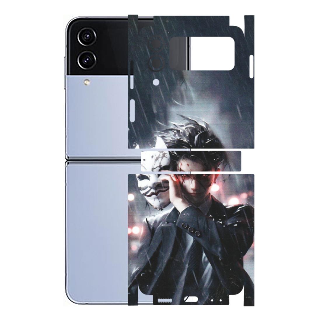 Samsung M/F/Note/Flip and C Phone Skins (All Models) - Kimestsu No Yaiba Anime - Matte Finish (M-154) Samsung Galaxy Z Flip 4