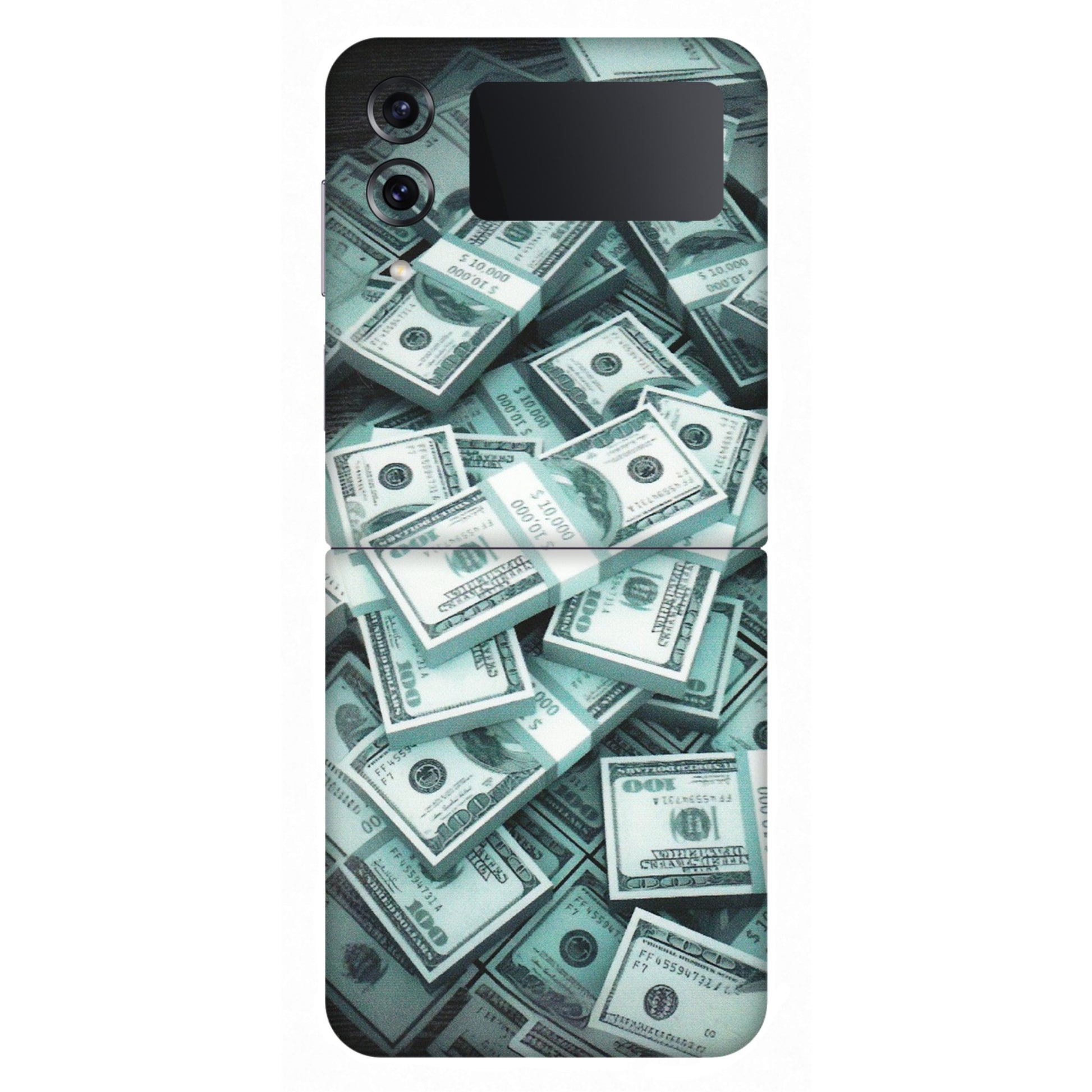 Samsung M/F/Note/Flip and C Phone Skins (All Models) - Hundred Dollar Bill - Matte Finish (M-162) Samsung Galaxy Z Flip 4