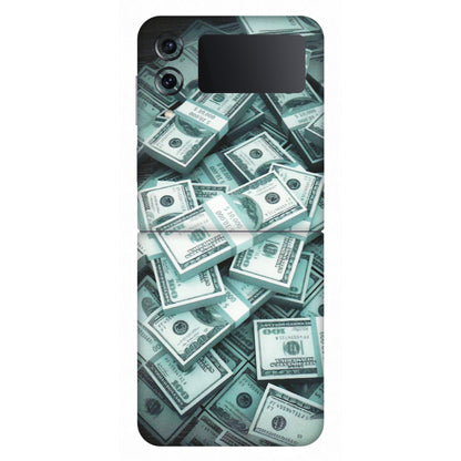 Samsung M/F/Note/Flip and C Phone Skins (All Models) - Hundred Dollar Bill - Matte Finish (M-162) Samsung Galaxy Z Flip 4