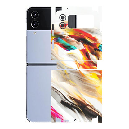 Samsung M/F/Note/Flip and C Phone Skins (All Models) - Acrylic Paint - Matte Finish (M-166) Samsung Galaxy Z Flip 4