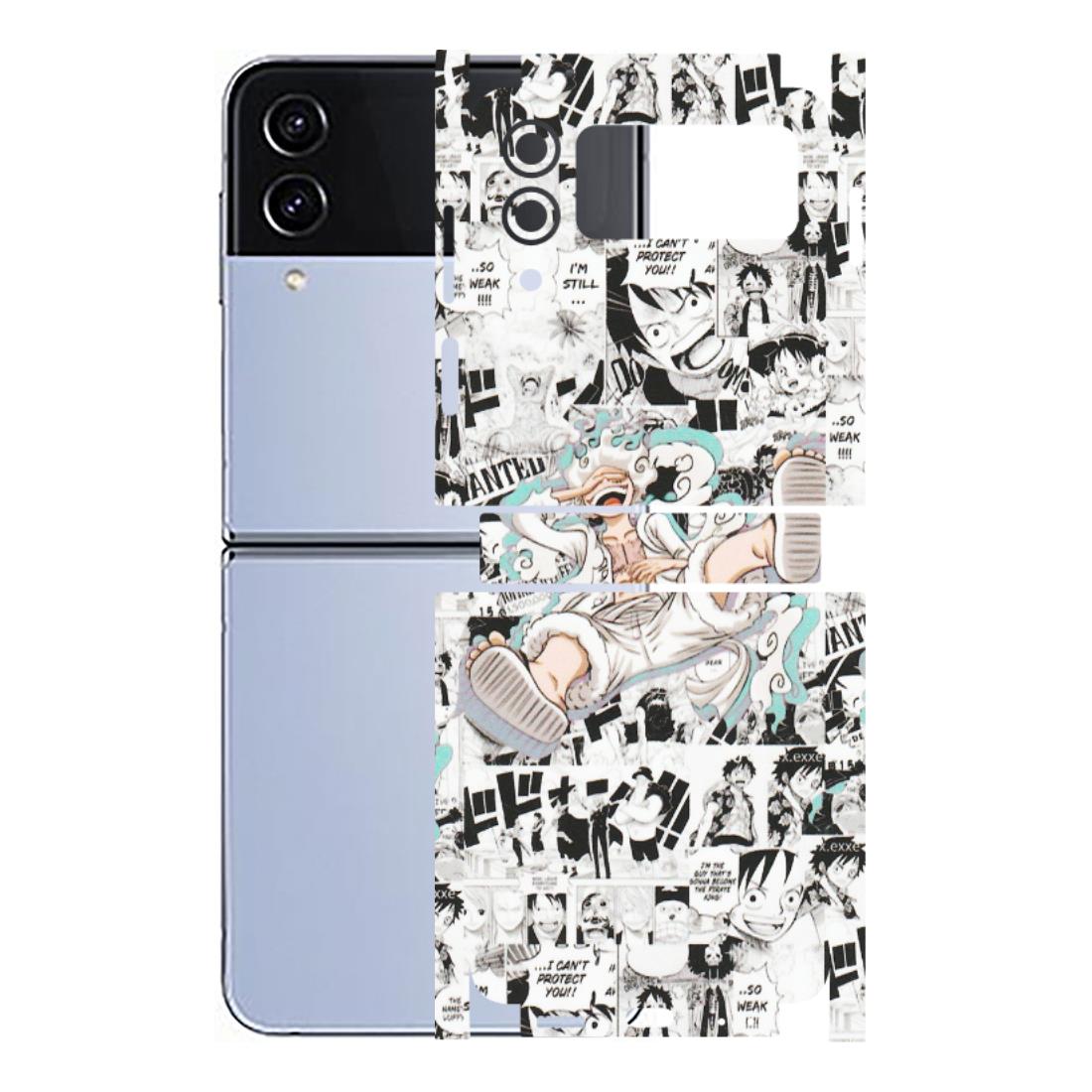Samsung M/F/Note/Flip and C Phone Skins (All Models) - One Piece Comic - Matte Finish (M-168) Samsung Galaxy Z Flip 4