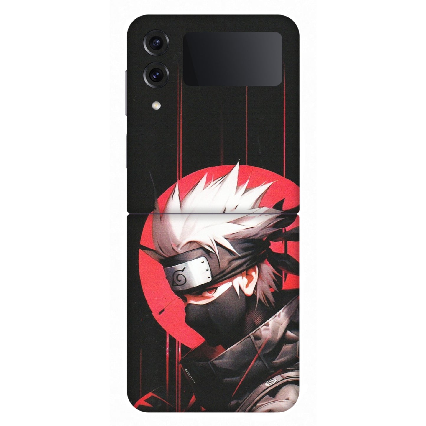 Samsung M/F/Note/Flip and C Phone Skins (All Models) - Naruto Anime Blood - Matte Finish (M-170) Samsung Galaxy Z Flip 4