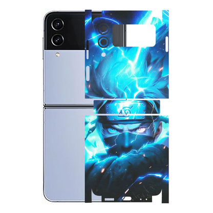 Samsung M/F/Note/Flip and C Phone Skins (All Models) - Naruto Storming Rage - Matte Finish (M-171) Samsung Galaxy Z Flip 4
