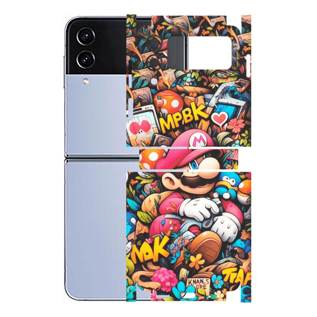 Samsung M/F/Note/Flip and C Phone Skins (All Models) - BMW Logo Performance - Matte Finish (M-27) Samsung Galaxy Z Flip 4
