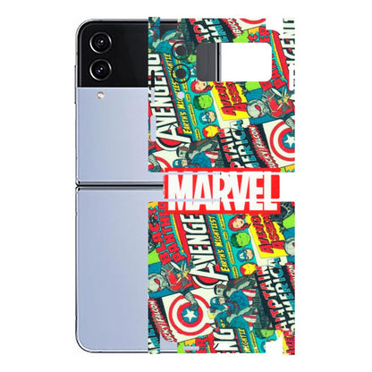 Samsung M/F/Note/Flip and C Phone Skins (All Models) - Marvel Comic Lover - Matte Finish (M-30) Samsung Galaxy Z Flip 4