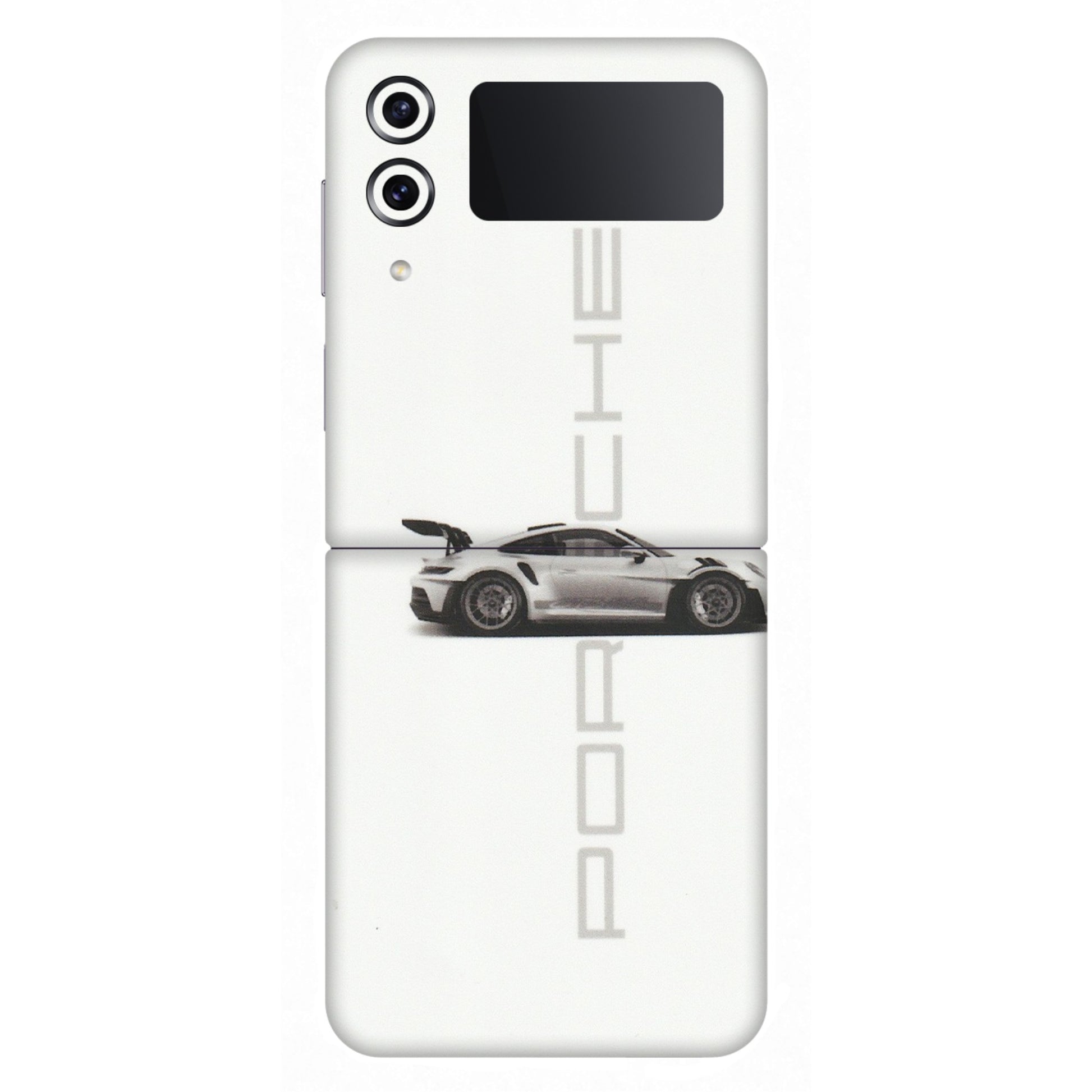 Samsung M/F/Note/Flip and C Phone Skins (All Models) - Porche Car Lover - Matte Finish (M-31) Samsung Galaxy Z Flip 4
