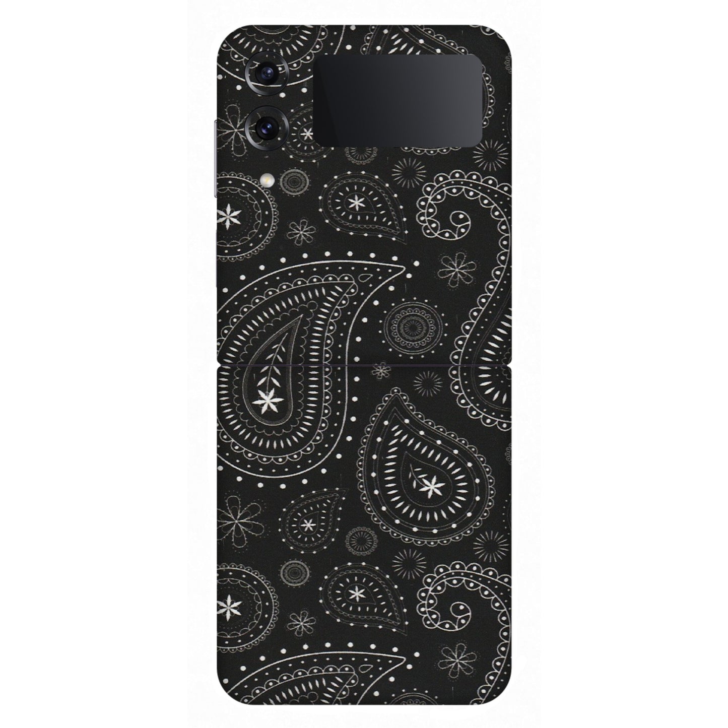 Samsung M/F/Note/Flip and C Phone Skins (All Models) - Black Sober Kerry - Matte Finish (M-37) Samsung Galaxy Z Flip 4