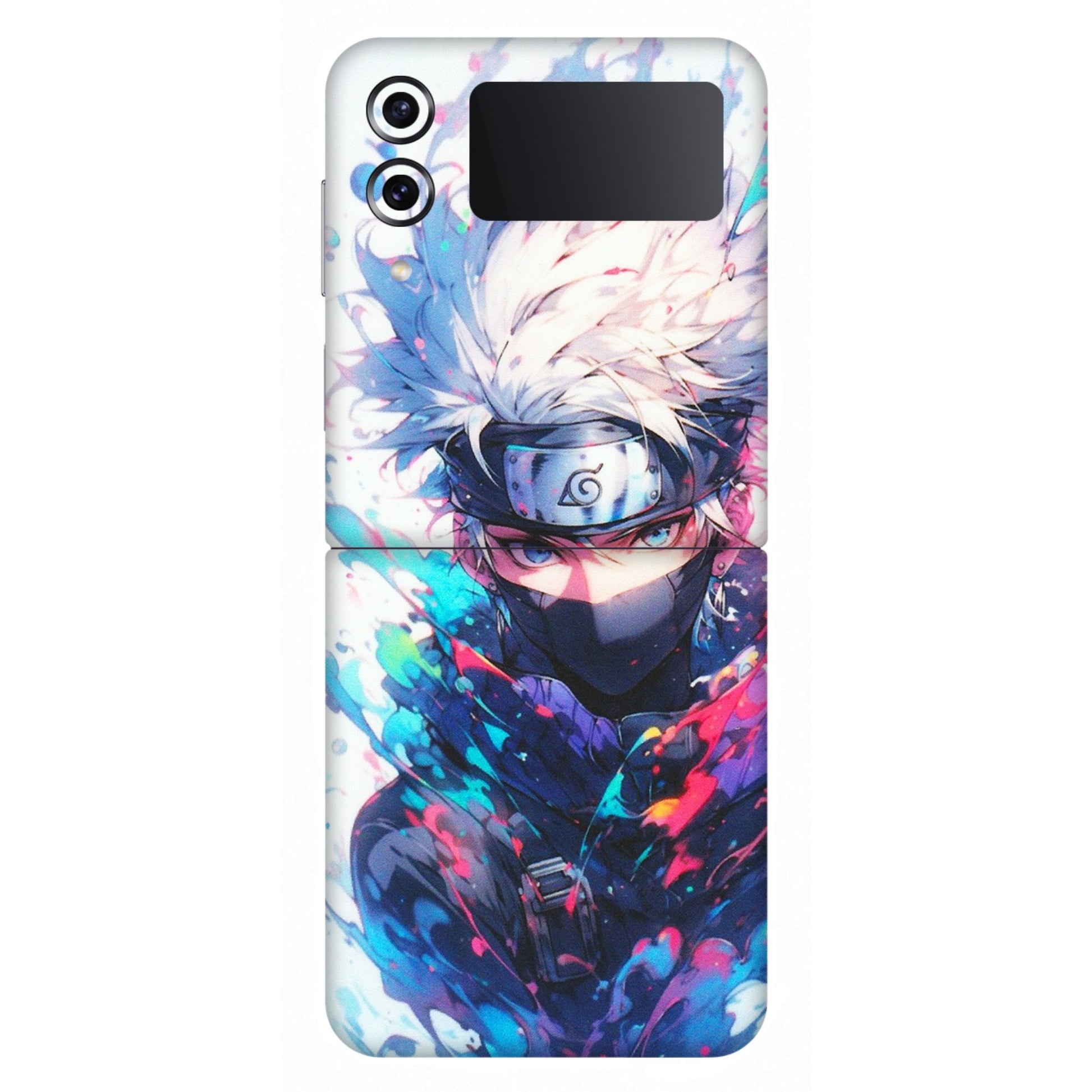 Samsung M/F/Note/Flip and C Phone Skins (All Models) - Naruto Face Mask - Matte Finish (M-03) Samsung Galaxy Z Flip 4