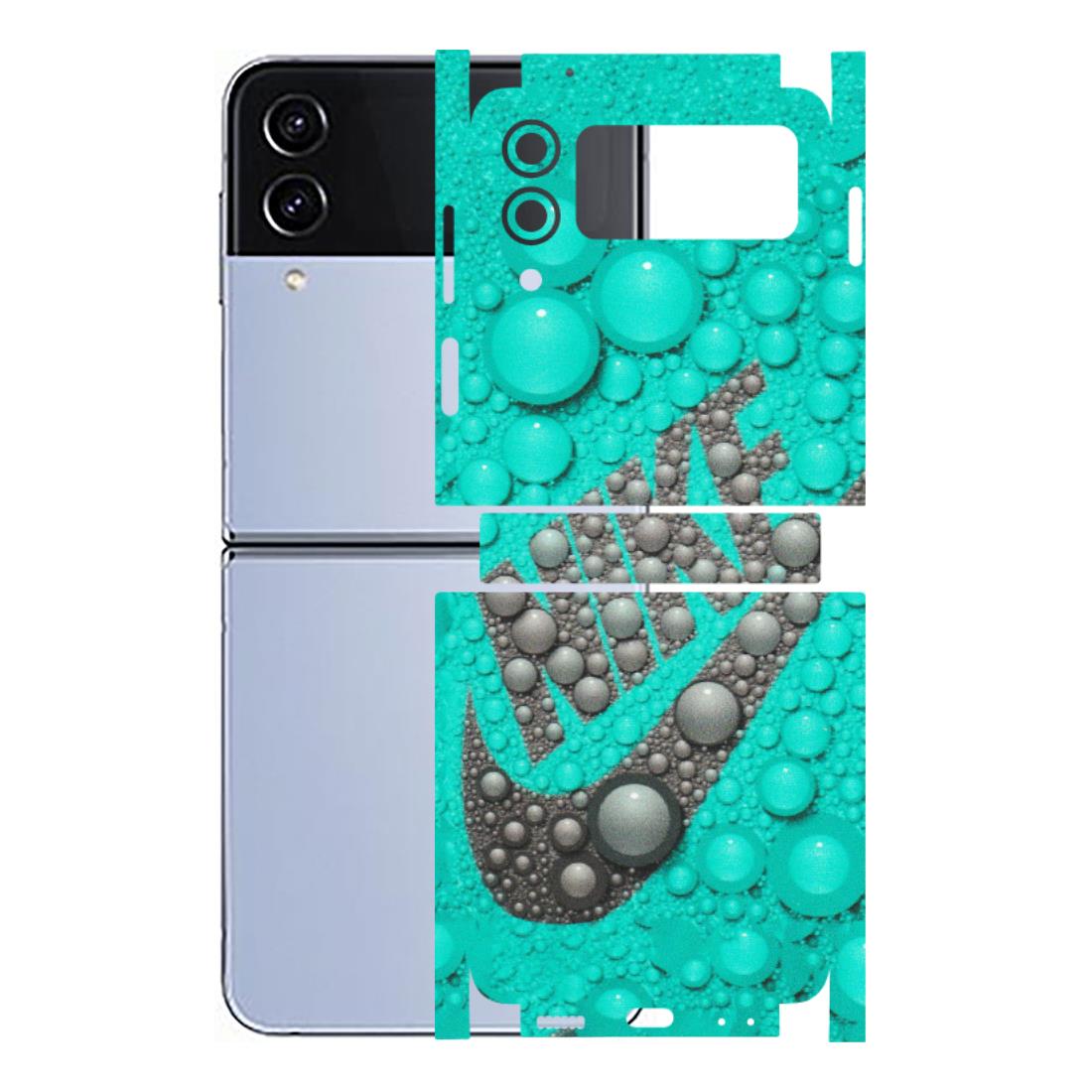 Samsung M/F/Note/Flip and C Phone Skins (All Models) - Shoe Brand Bubbles - Matte Finish (M-42) Samsung Galaxy Z Flip 4