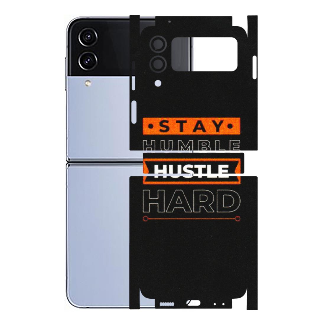 Samsung M/F/Note/Flip and C Phone Skins (All Models) - Stay Humble Stay Hard - Matte Finish (M-48) Samsung Galaxy Z Flip 4