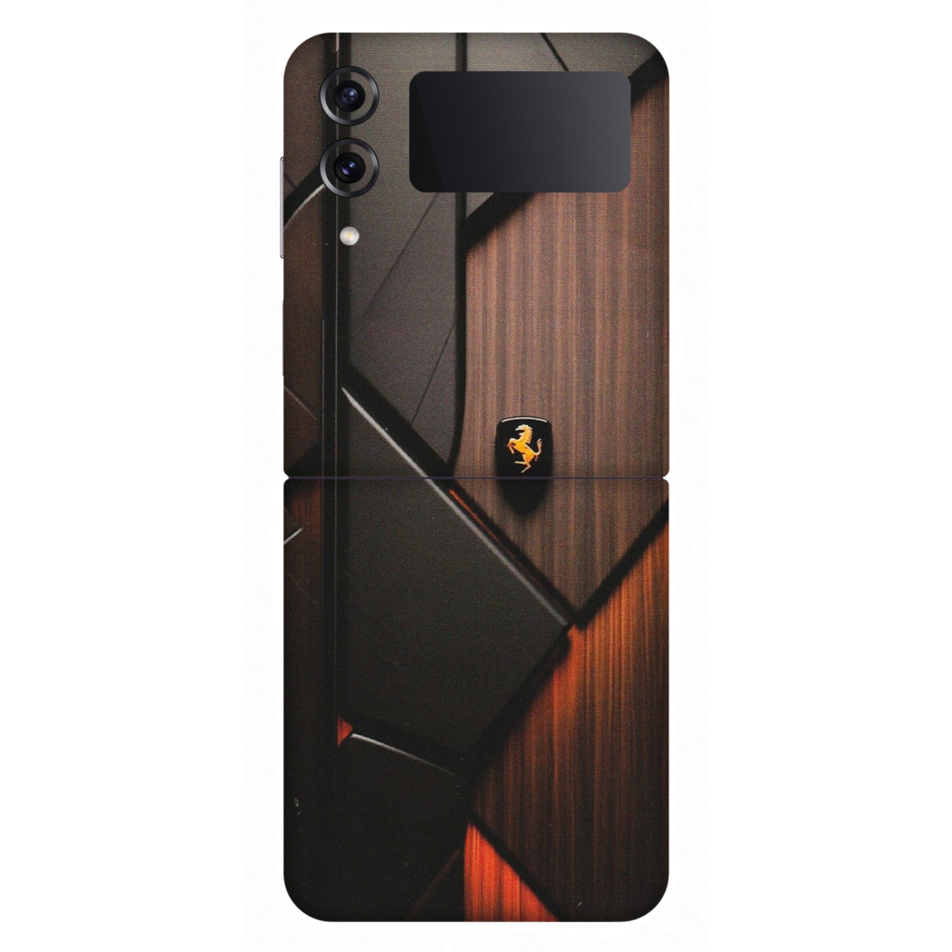 Samsung M/F/Note/Flip and C Phone Skins (All Models) - Lambo Beauty Wood Pattern Sober - Matte Finish (M-51) Samsung Galaxy Z Flip 4
