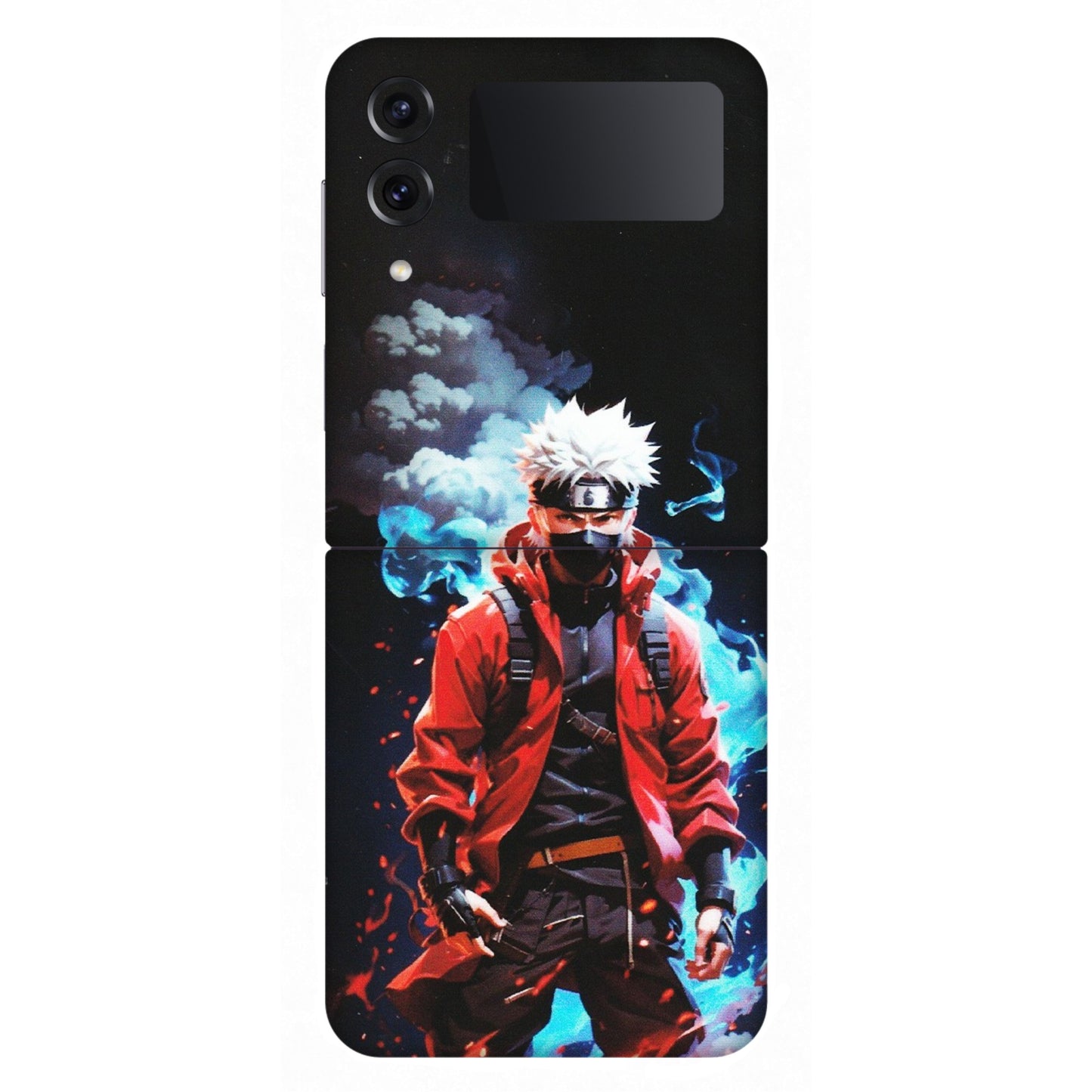 Samsung M/F/Note/Flip and C Phone Skins (All Models) - Kakashi Hatake Naruto - Matte Finish (M-60) Samsung Galaxy Z Flip 4