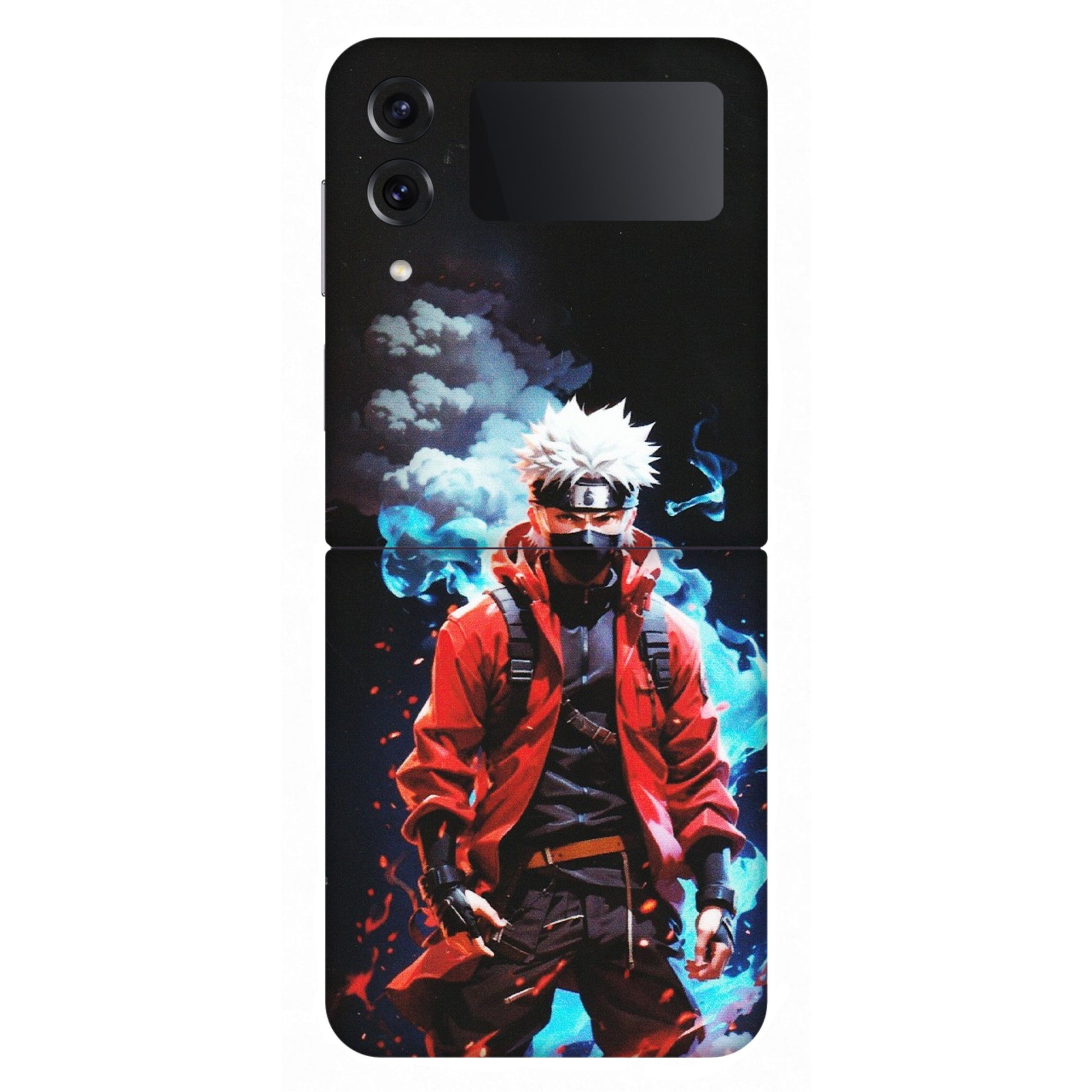 Samsung M/F/Note/Flip and C Phone Skins (All Models) - Kakashi Hatake Naruto - Matte Finish (M-60) Samsung Galaxy Z Flip 4