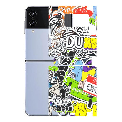 Samsung M/F/Note/Flip and C Phone Skins (All Models) - Dope Graffiti - Matte Finish (M-61) Samsung Galaxy Z Flip 4