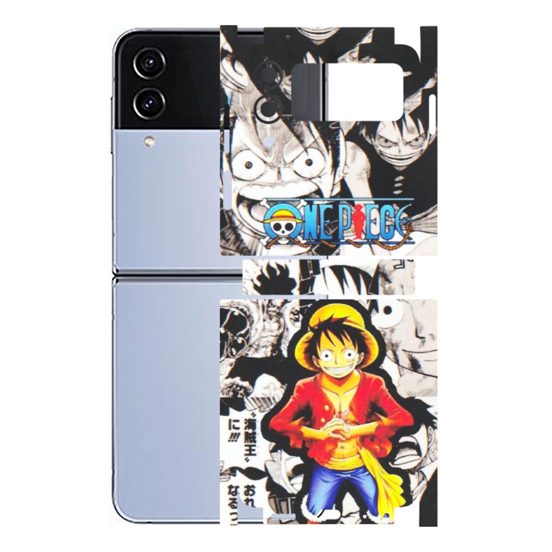 Samsung M/F/Note/Flip and C Phone Skins (All Models) - One Piece B&W - Matte Finish (M-63) Samsung Galaxy Z Flip 4