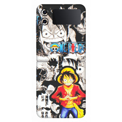 Samsung M/F/Note/Flip and C Phone Skins (All Models) - One Piece B&W - Matte Finish (M-63) Samsung Galaxy Z Flip 4