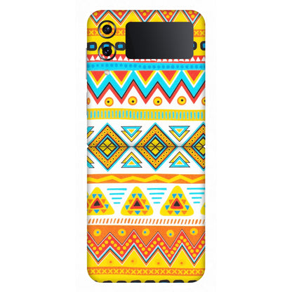 Samsung M/F/Note/Flip and C Phone Skins (All Models) - Mexican Abstract - Matte Finish (M-71) Samsung Galaxy Z Flip 4