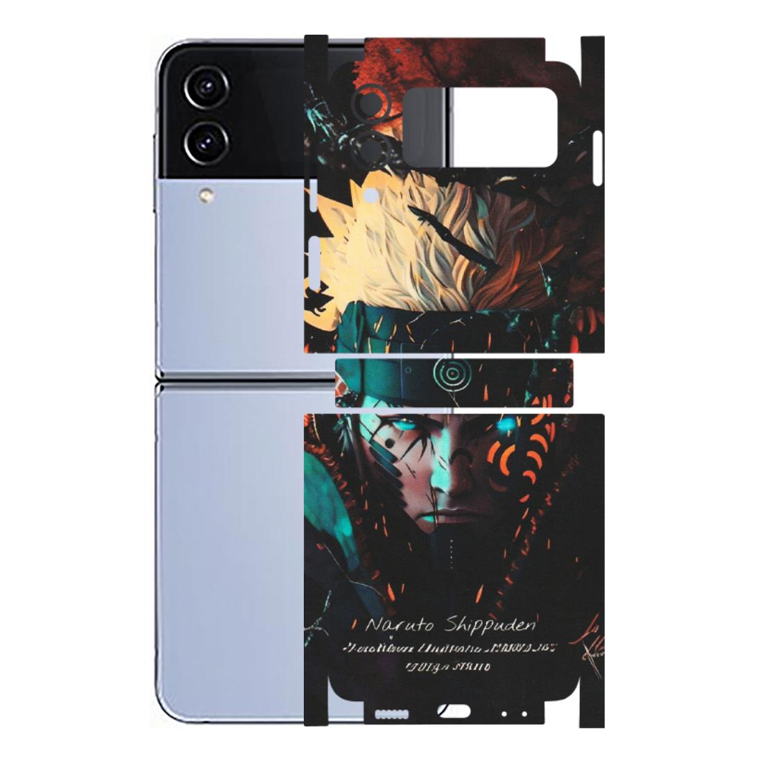 Samsung M/F/Note/Flip and C Phone Skins (All Models) - Naruto Shippuden - Matte Finish (M-76) Samsung Galaxy Z Flip 4