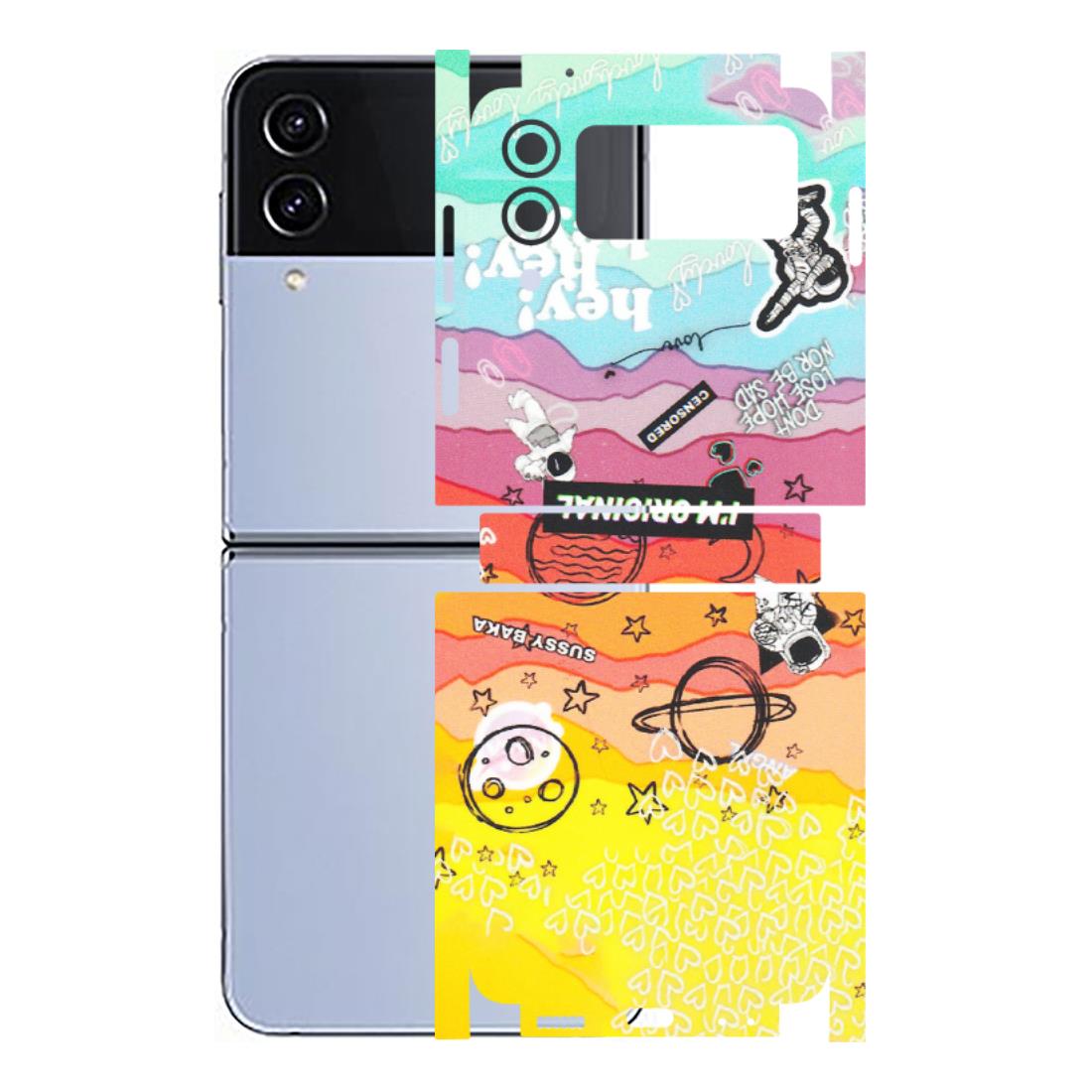 Samsung M/F/Note/Flip and C Phone Skins (All Models) - The Original Astronaut - Matte Finish (M-79) Samsung Galaxy Z Flip 4