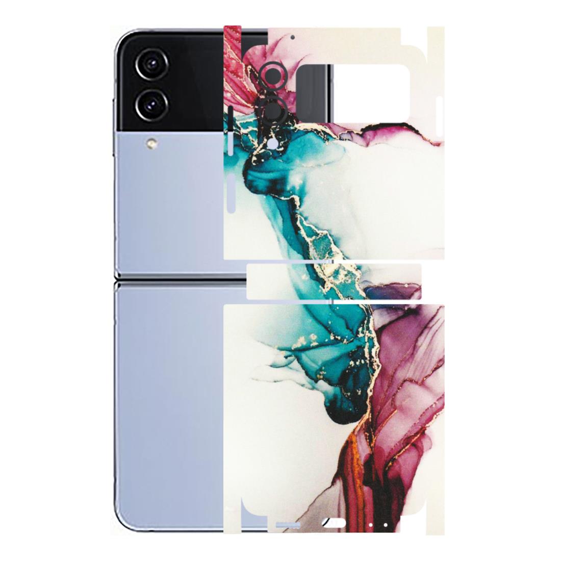 Samsung M/F/Note/Flip and C Phone Skins (All Models) - Elegant Marble - Matte Finish (M-81) Samsung Galaxy Z Flip 4