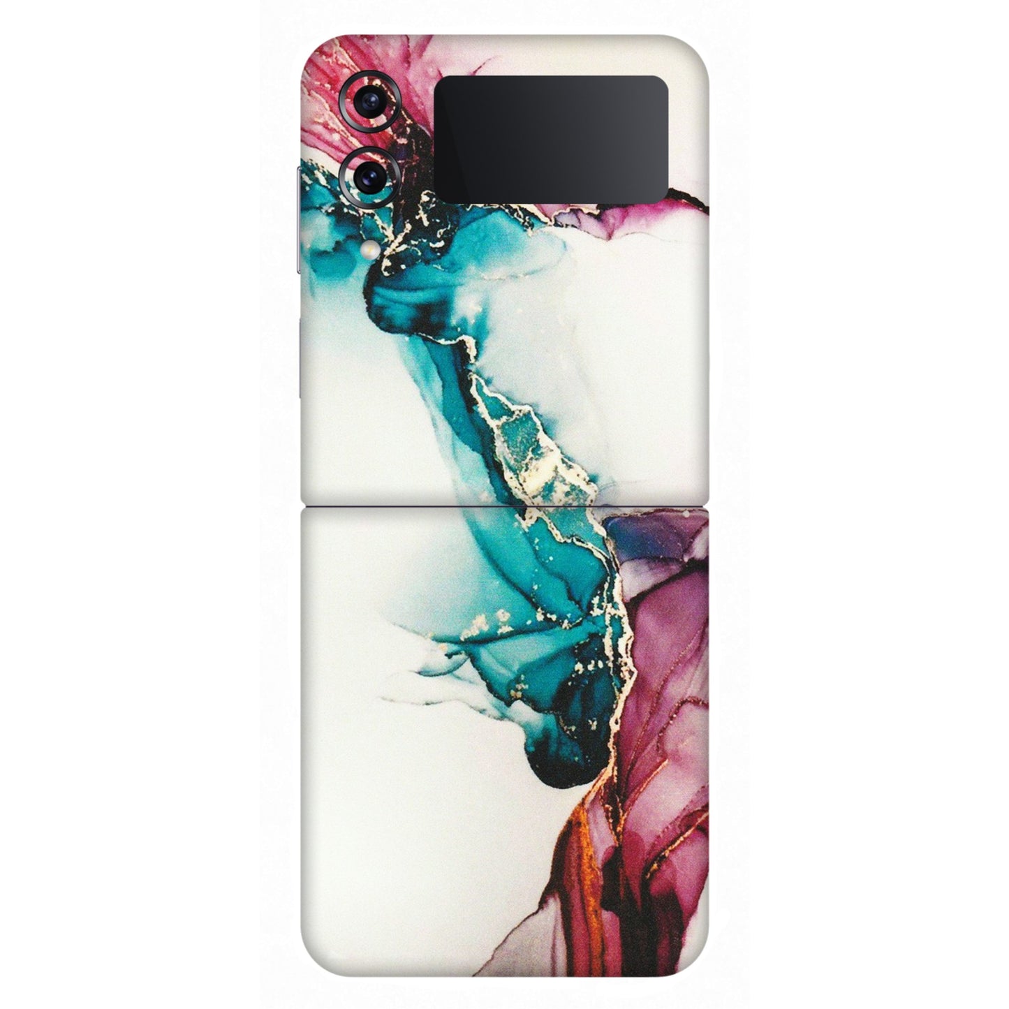 Samsung M/F/Note/Flip and C Phone Skins (All Models) - Elegant Marble - Matte Finish (M-81) Samsung Galaxy Z Flip 4