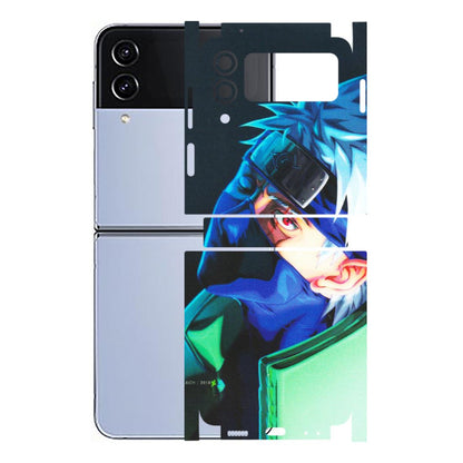 Samsung M/F/Note/Flip and C Phone Skins (All Models) - Evil Anime Look - Matte Finish (M-90) Samsung Galaxy Z Flip 4