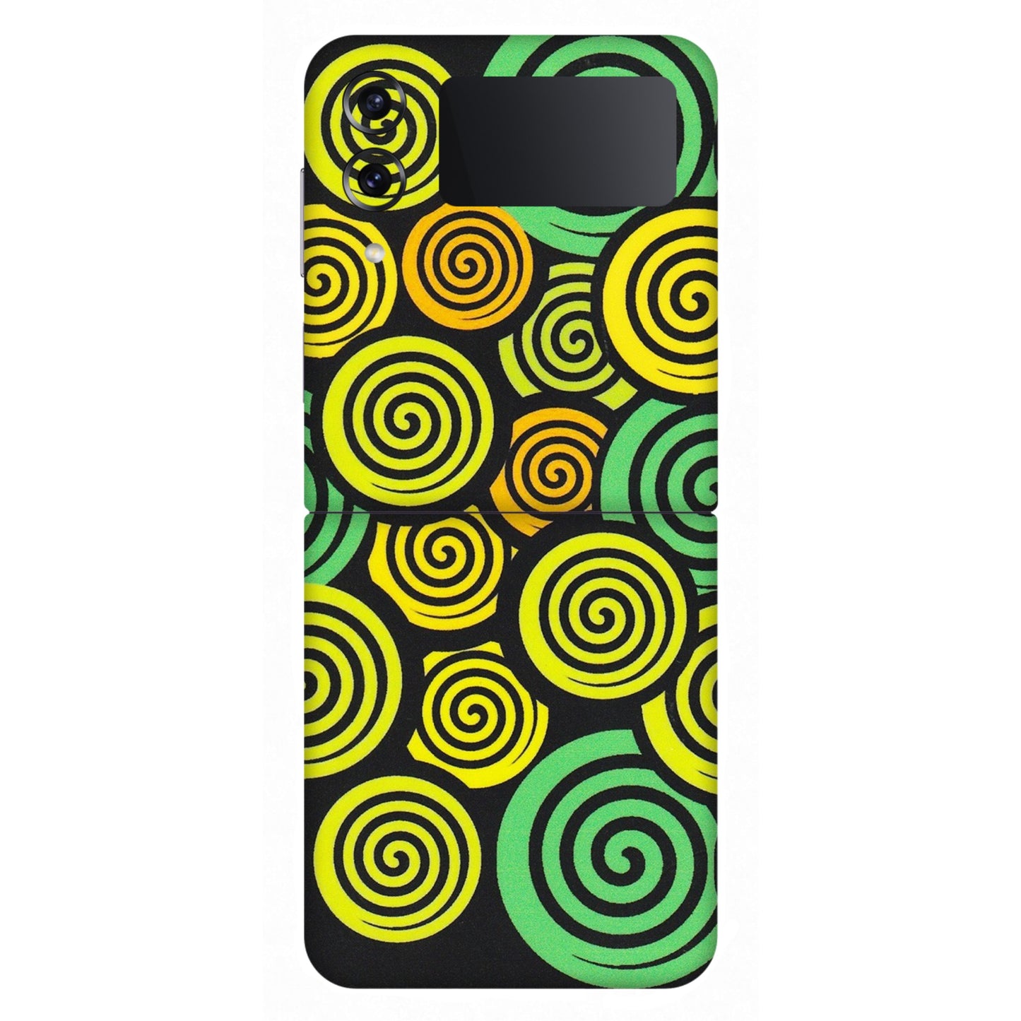 Samsung M/F/Note/Flip and C Phone Skins (All Models) - Crazy Spiral - Matte Finish (M-91) Samsung Galaxy Z Flip 4