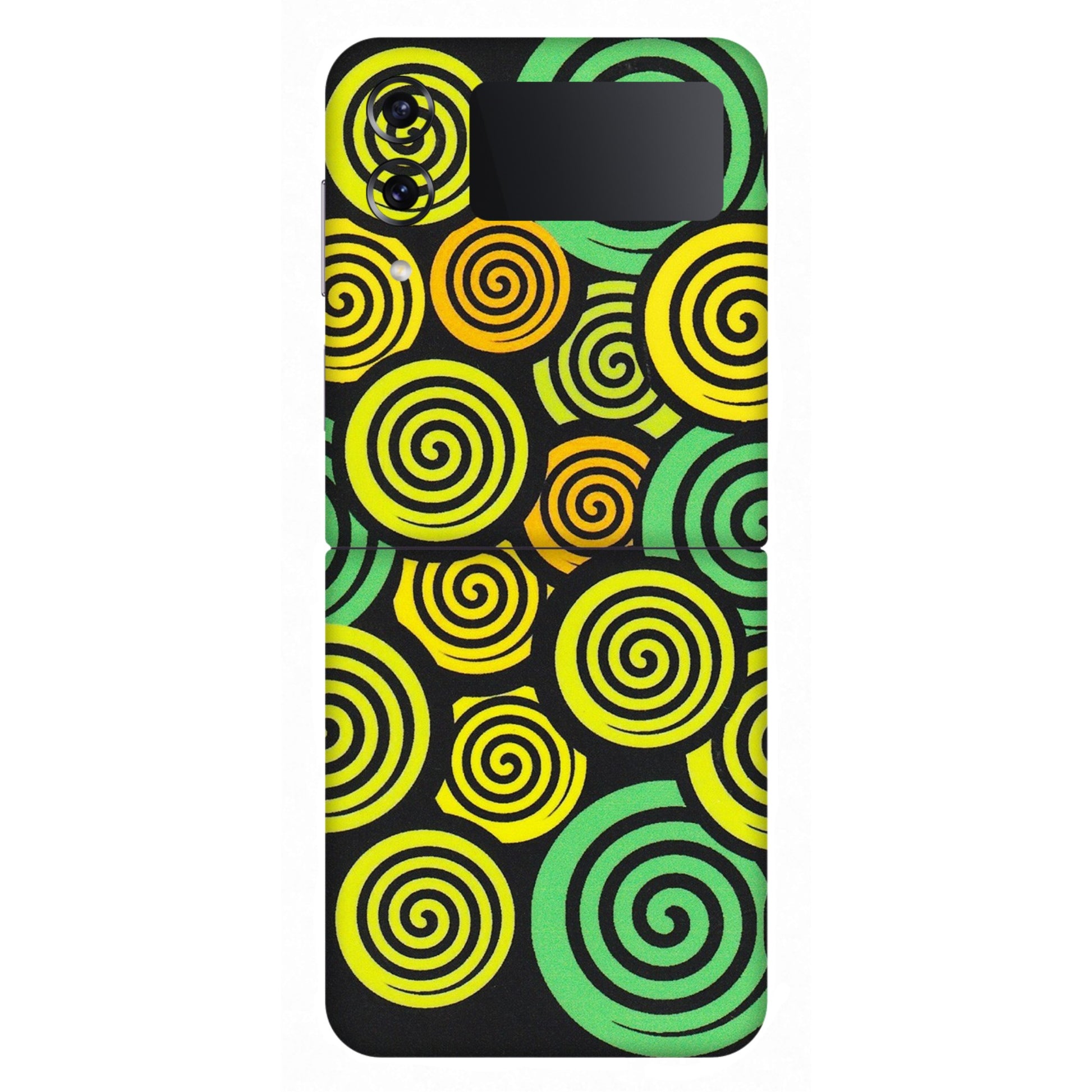Samsung M/F/Note/Flip and C Phone Skins (All Models) - Crazy Spiral - Matte Finish (M-91) Samsung Galaxy Z Flip 4