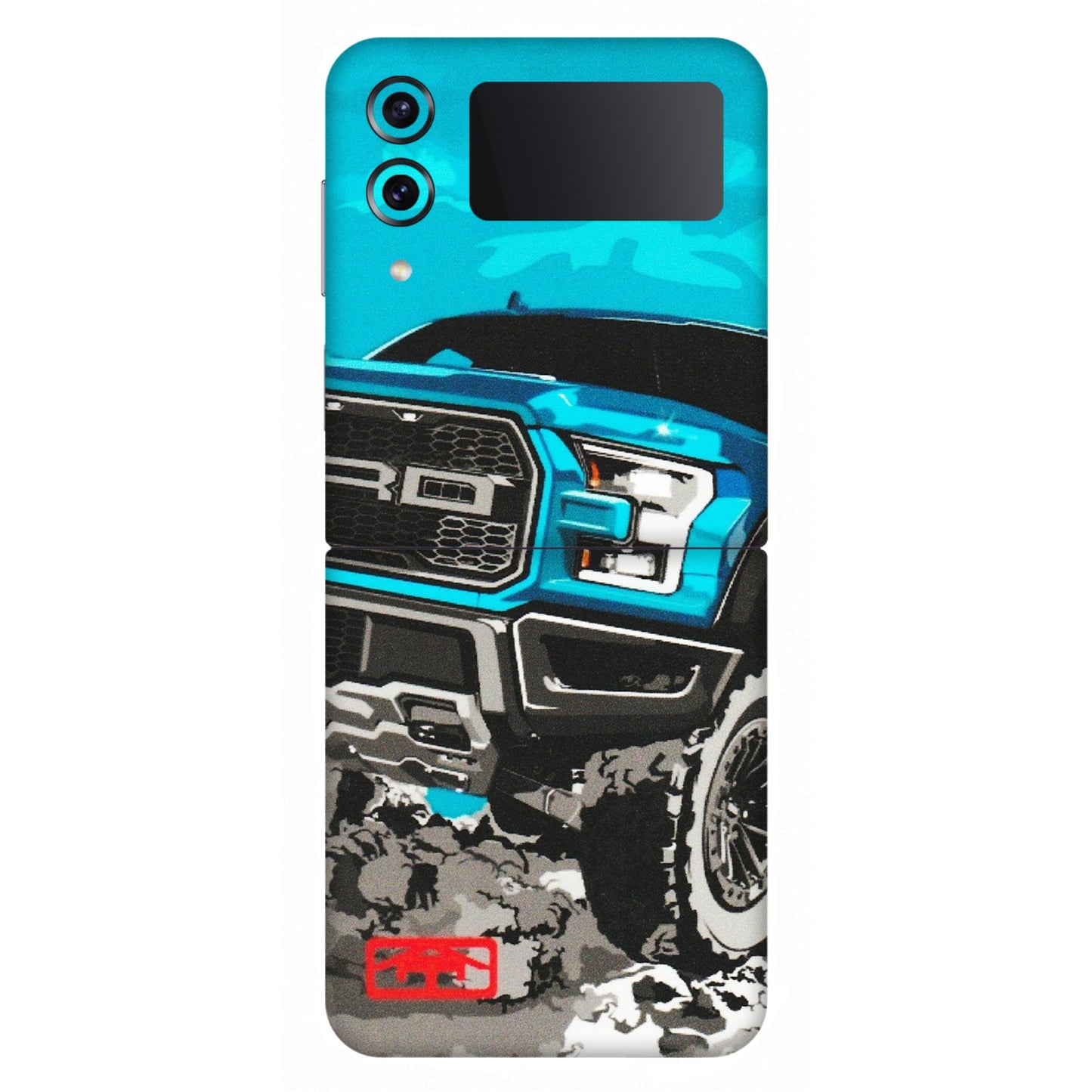 Samsung M/F/Note/Flip and C Phone Skins (All Models) - Off Roading Lover - Matte Finish (M-95) Samsung Galaxy Z Flip 4