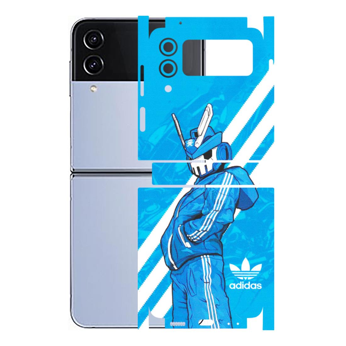 Samsung M/F/Note/Flip and C Phone Skins (All Models) - Battle of Adidas - Matte Finish (M-98) Samsung Galaxy Z Flip 4