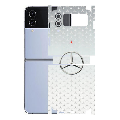 Samsung M/F/Note/Flip and C Phone Skins (All Models) - Mercedes Benz - Transparent Finish (T-10) Samsung Galaxy Z Flip 4