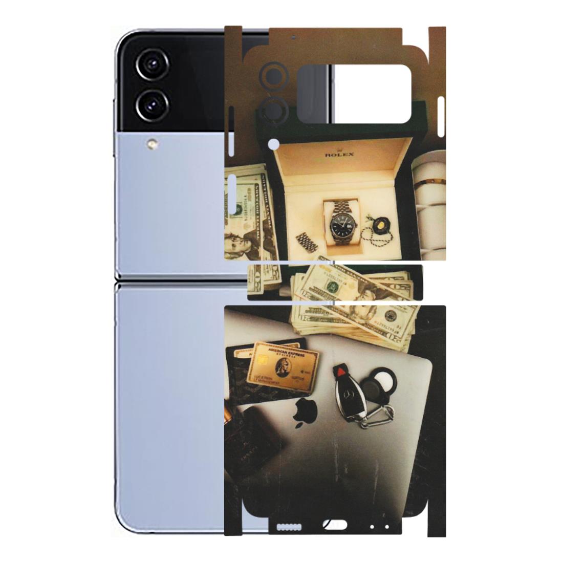 Samsung M/F/Note/Flip and C Phone Skins (All Models) - Luxury Lifestyle - Transparent Finish (T-11) Samsung Galaxy Z Flip 4