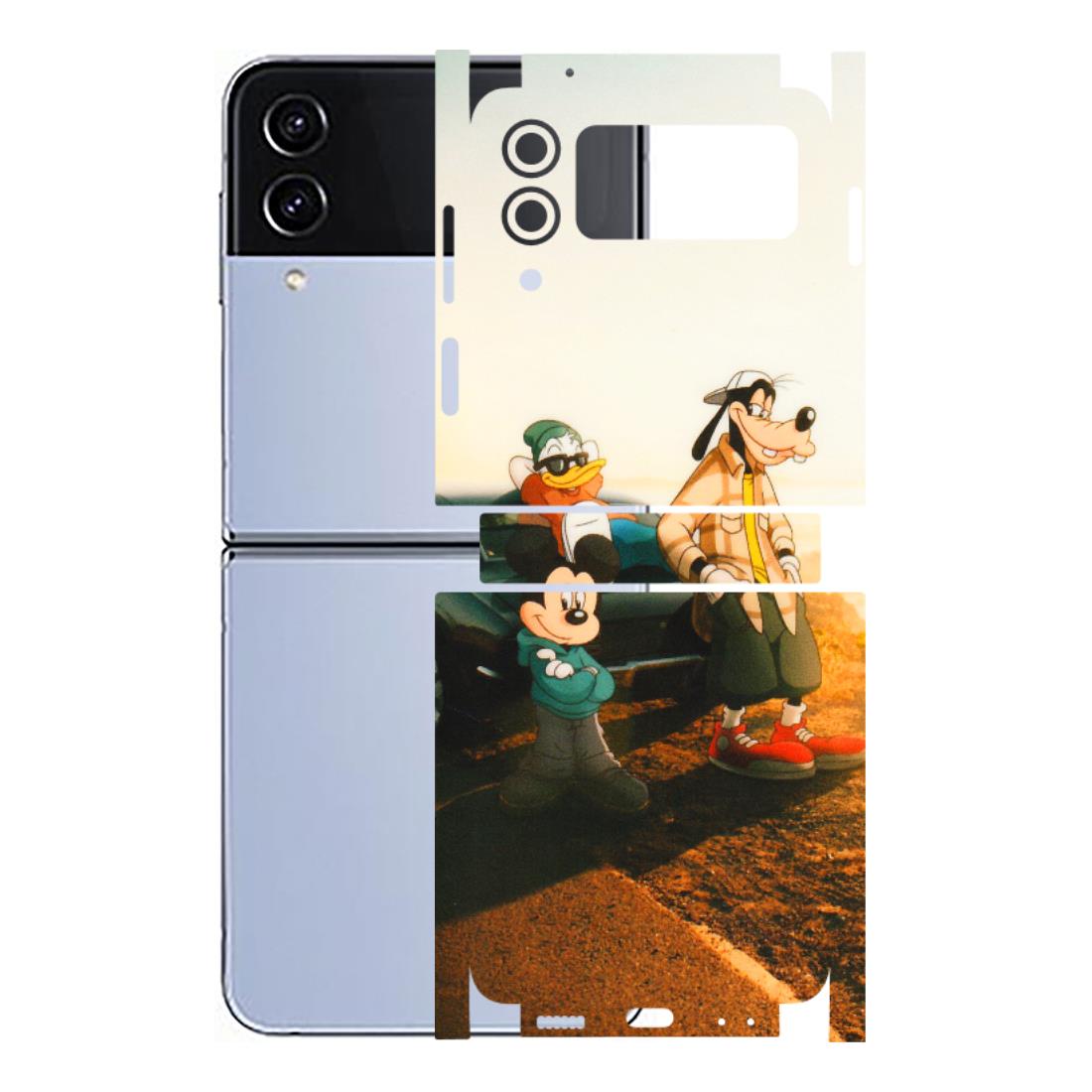 Samsung M/F/Note/Flip and C Phone Skins (All Models) - Hello Mr. Goofy - Transparent Finish (T-13) Samsung Galaxy Z Flip 4