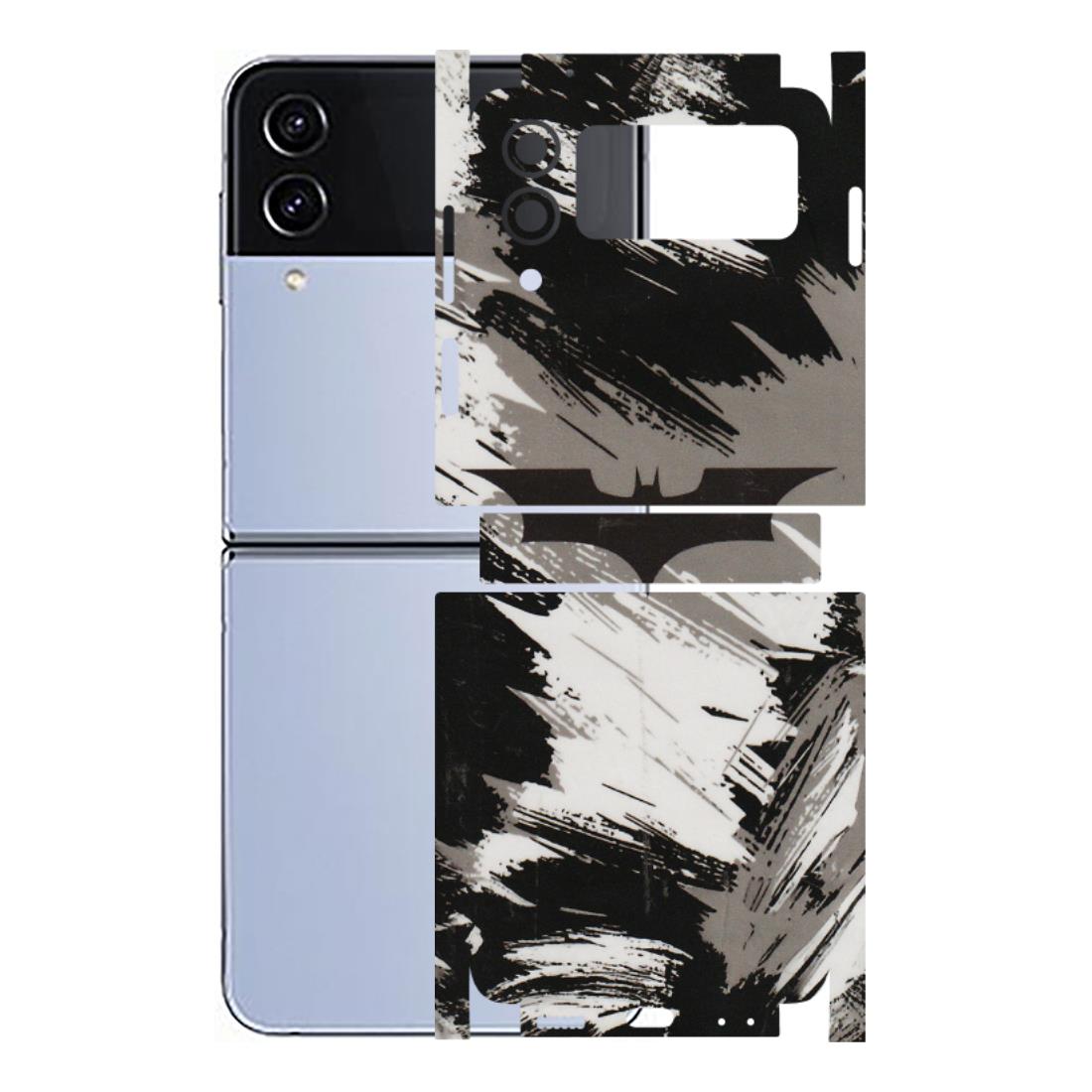 Samsung M/F/Note/Flip and C Phone Skins (All Models) - Batman Fleece DC - Transparent Finish (T-19) Samsung Galaxy Z Flip 4