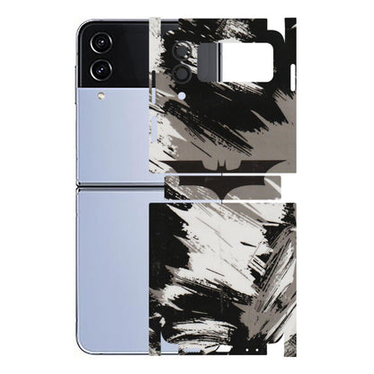 Samsung M/F/Note/Flip and C Phone Skins (All Models) - Batman Fleece DC - Transparent Finish (T-19) Samsung Galaxy Z Flip 4