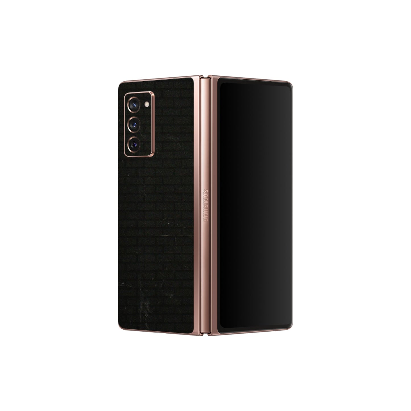 Samsung M/F/Note/Flip and C Phone Skins (All Models) - Classy Teddy Bear - 3D Embossed Finish (L-116) Samsung Galaxy Z Fold 2