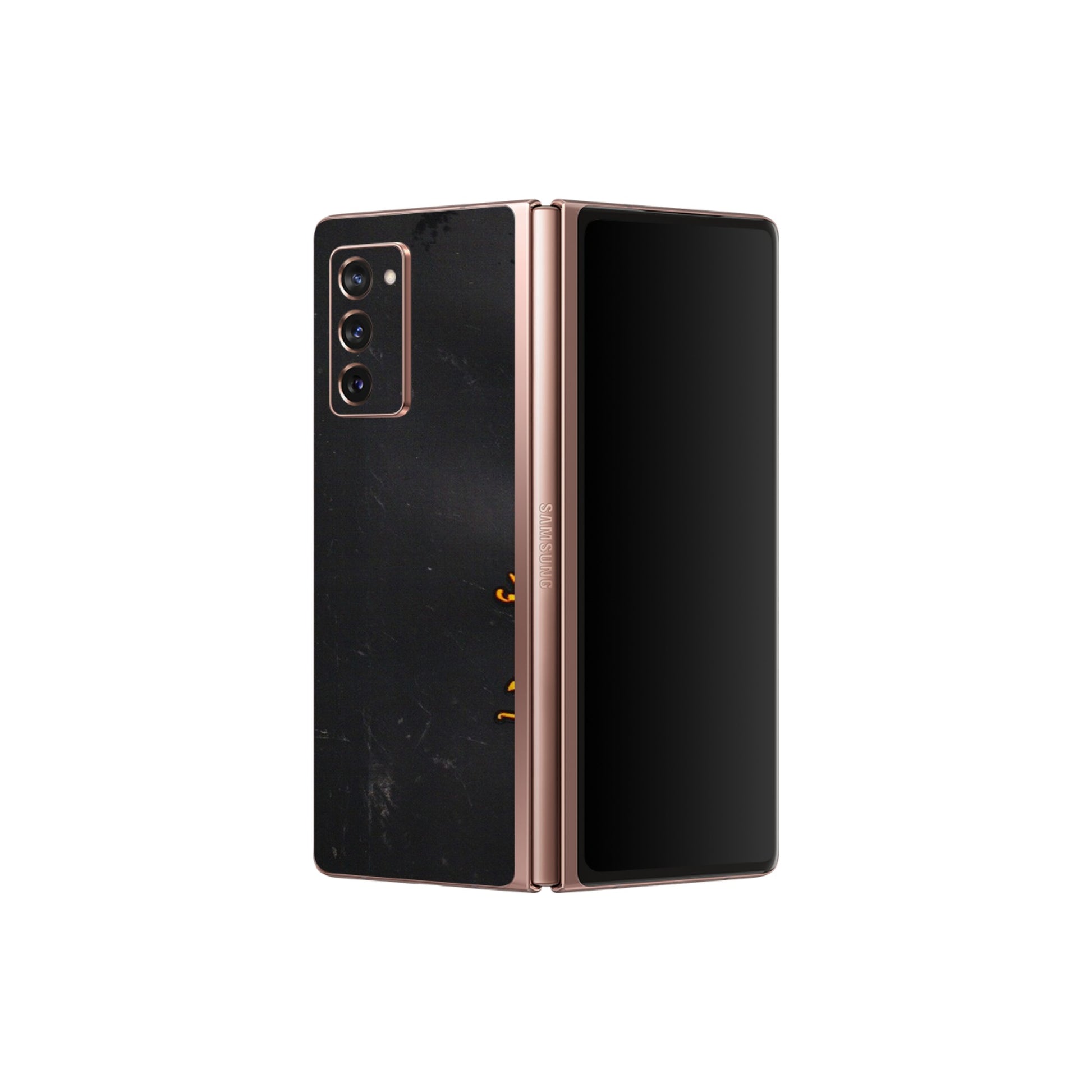 Samsung M/F/Note/Flip and C Phone Skins (All Models) - Bajrangbali - 3D Embossed Finish (L-151) Samsung Galaxy Z Fold 2