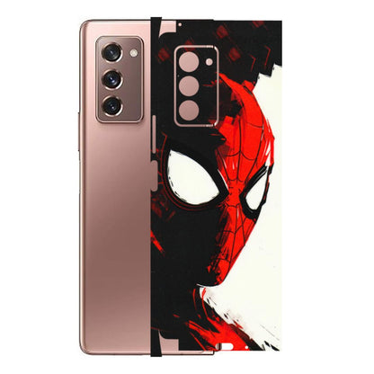 Samsung M/F/Note/Flip and C Phone Skins (All Models) - Spiderman Killer Face - 3D Embossed Finish (L-17) Samsung Galaxy Z Fold 2