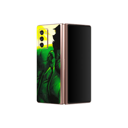 Samsung M/F/Note/Flip and C Phone Skins (All Models) - Hulk - 3D Embossed Finish (L-180) Samsung Galaxy Z Fold 2