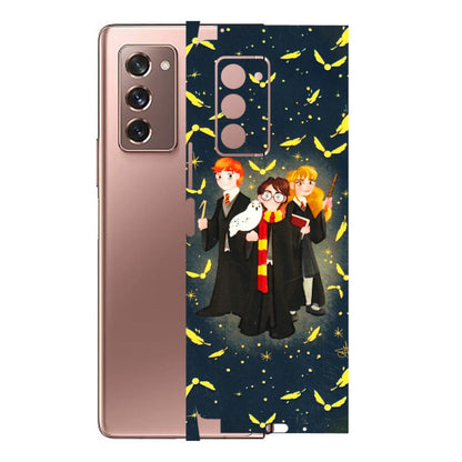 Samsung M/F/Note/Flip and C Phone Skins (All Models) - Harry Potter - 3D Embossed Finish (L-183) Samsung Galaxy Z Fold 2