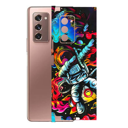 Samsung M/F/Note/Flip and C Phone Skins (All Models) - Astronaut Dope - 3D Embossed Finish (L-191) Samsung Galaxy Z Fold 2