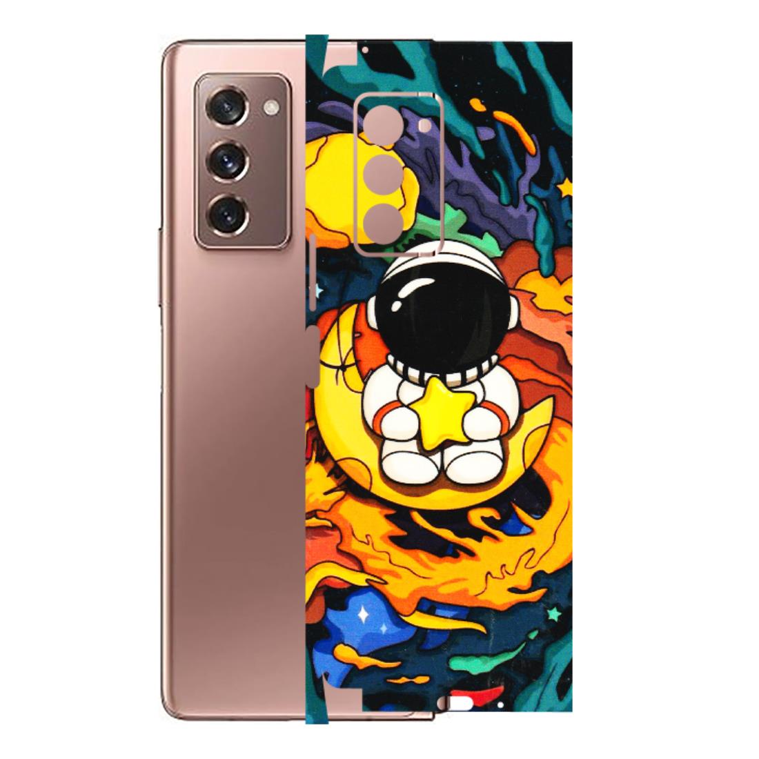 Samsung M/F/Note/Flip and C Phone Skins (All Models) - Baby Astronaut - 3D Embossed Finish (L-197) Samsung Galaxy Z Fold 2