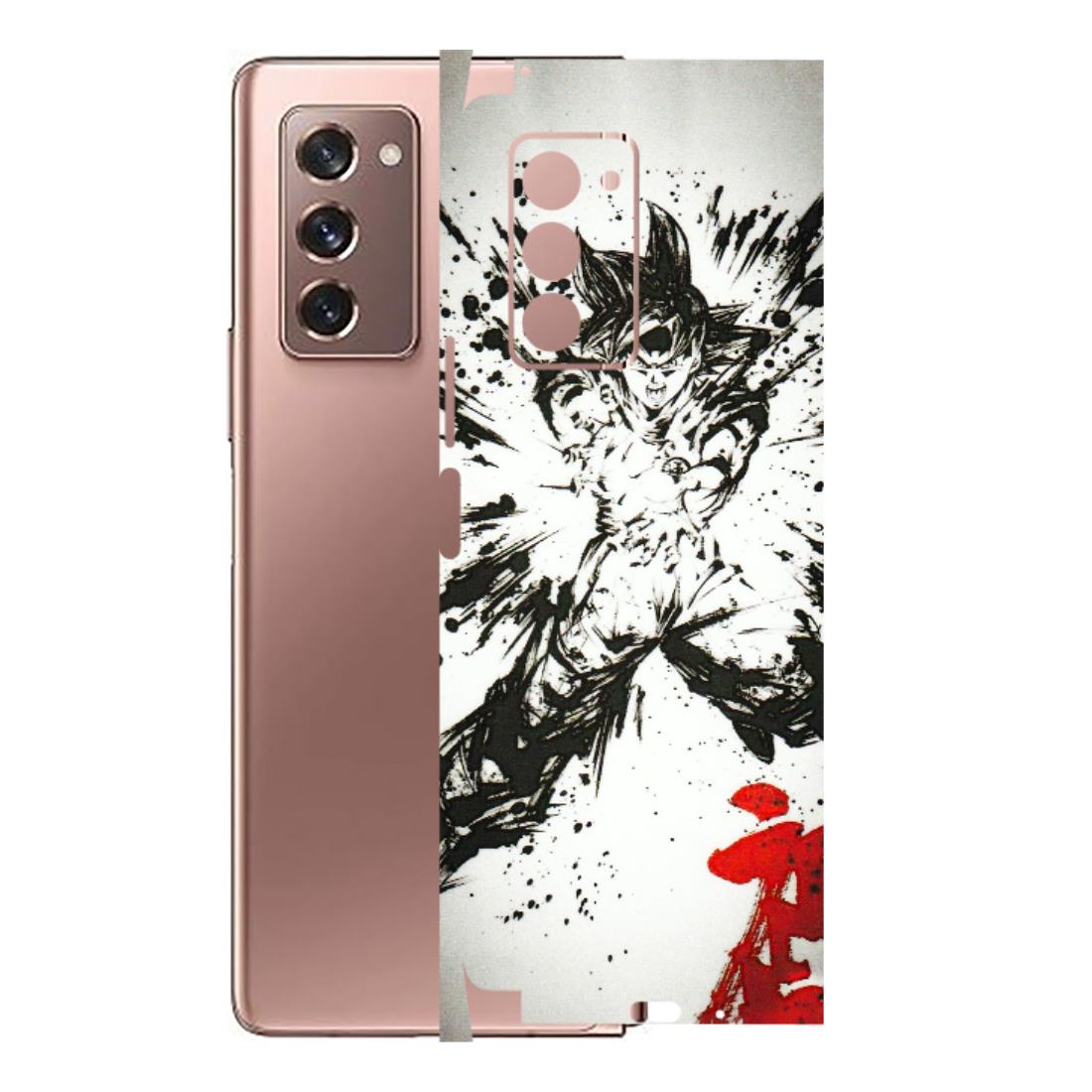 Samsung M/F/Note/Flip and C Phone Skins (All Models) - DBZ - 3D Embossed Finish (L-206) Samsung Galaxy Z Fold 2