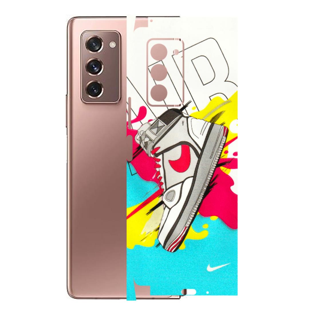 Samsung M/F/Note/Flip and C Phone Skins (All Models) - Sneaker - 3D Embossed Finish (L-207) Samsung Galaxy Z Fold 2