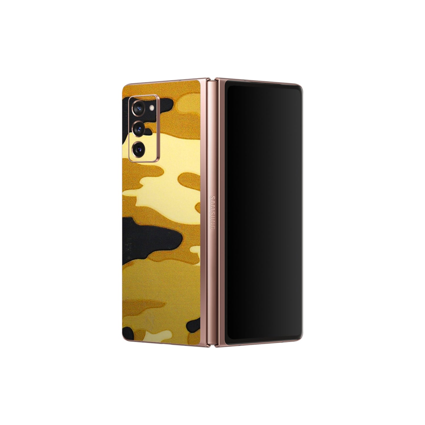Samsung M/F/Note/Flip and C Phone Skins (All Models) - Indian Camo - 3D Embossed Finish (L-228) Samsung Galaxy Z Fold 2