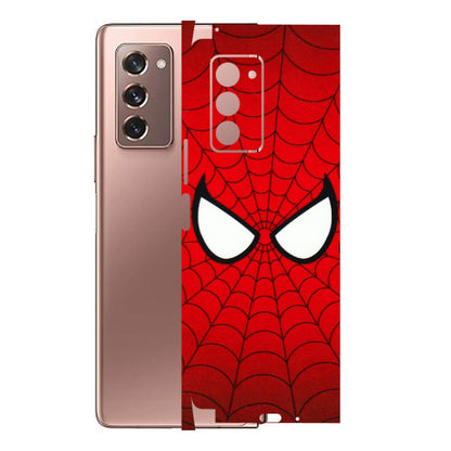Samsung M/F/Note/Flip and C Phone Skins (All Models) - Spidey Eyes - 3D Embossed Finish (L-257) Samsung Galaxy Z Fold 2