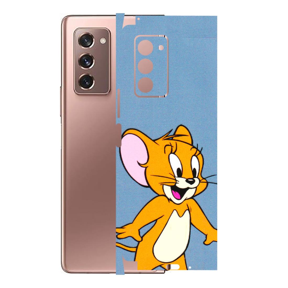 Samsung M/F/Note/Flip and C Phone Skins (All Models) - Jerry - 3D Embossed Finish (L-259) Samsung Galaxy Z Fold 2