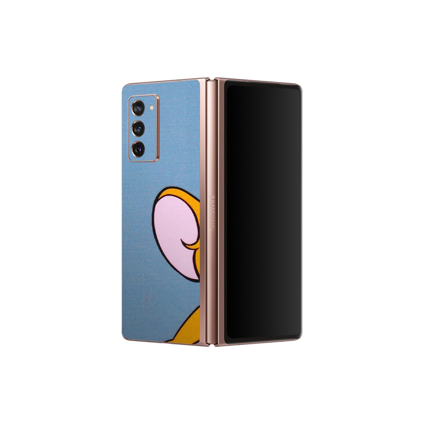 Samsung M/F/Note/Flip and C Phone Skins (All Models) - Jerry - 3D Embossed Finish (L-259) Samsung Galaxy Z Fold 2