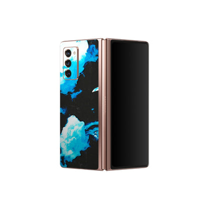 Samsung M/F/Note/Flip and C Phone Skins (All Models) - Travel In Airline - 3D Embossed Finish (L-264) Samsung Galaxy Z Fold 2